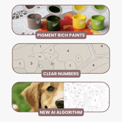 Custom Paint-by-Numbers Kit